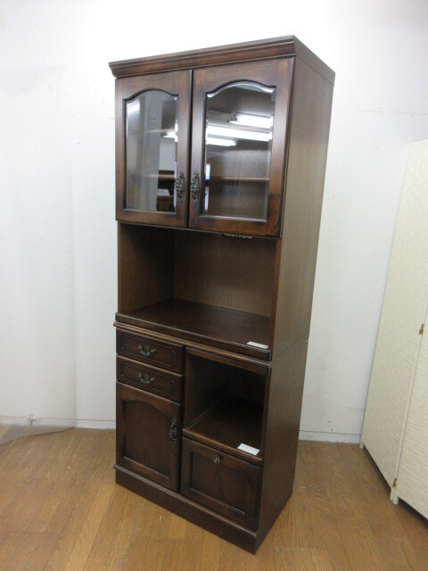 カリモク　コロニアルシリーズ　レンジボード　食器棚　家電ボード　EC2785NK_画像1