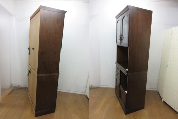 カリモク　コロニアルシリーズ　レンジボード　食器棚　家電ボード　EC2785NK_画像3