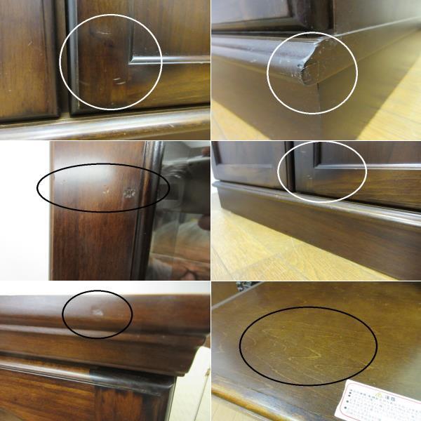 カリモク　コロニアルシリーズ　レンジボード　食器棚　家電ボード　EC2785NK_画像9