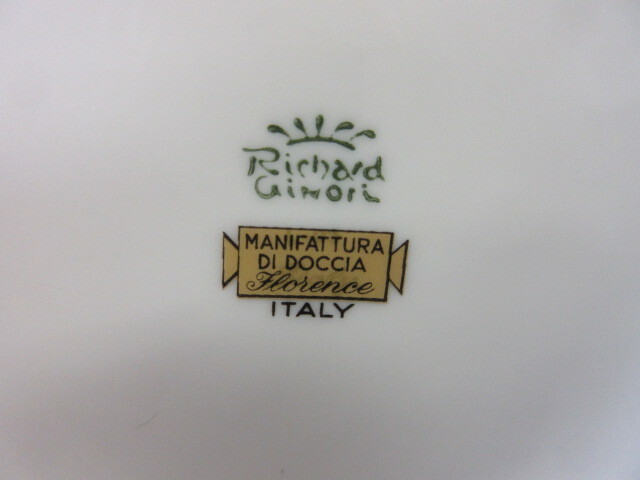 リチャードジノリ　Richard Ginori　イタリアンフルーツ　ティーポット、シュガーポット、クリーマー　3点セット_画像9