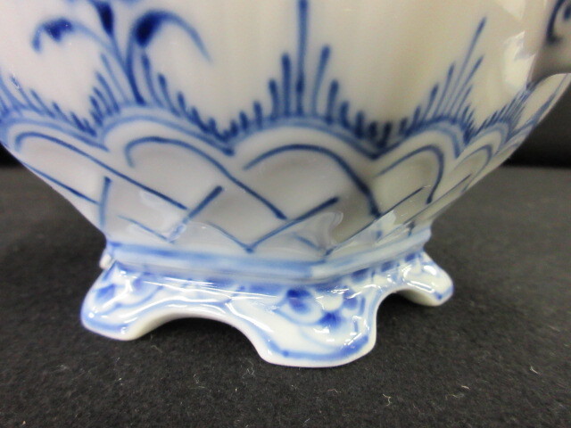 ロイヤルコペンハーゲン　ブルーフルーテッド フルレース　ティーポット_画像7