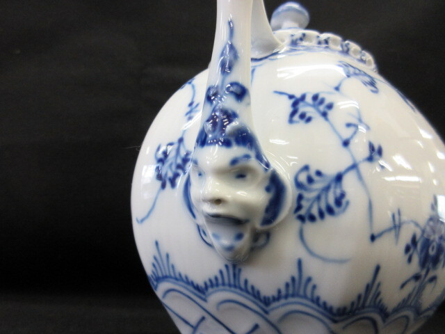 ロイヤルコペンハーゲン　ブルーフルーテッド フルレース　ティーポット_画像9