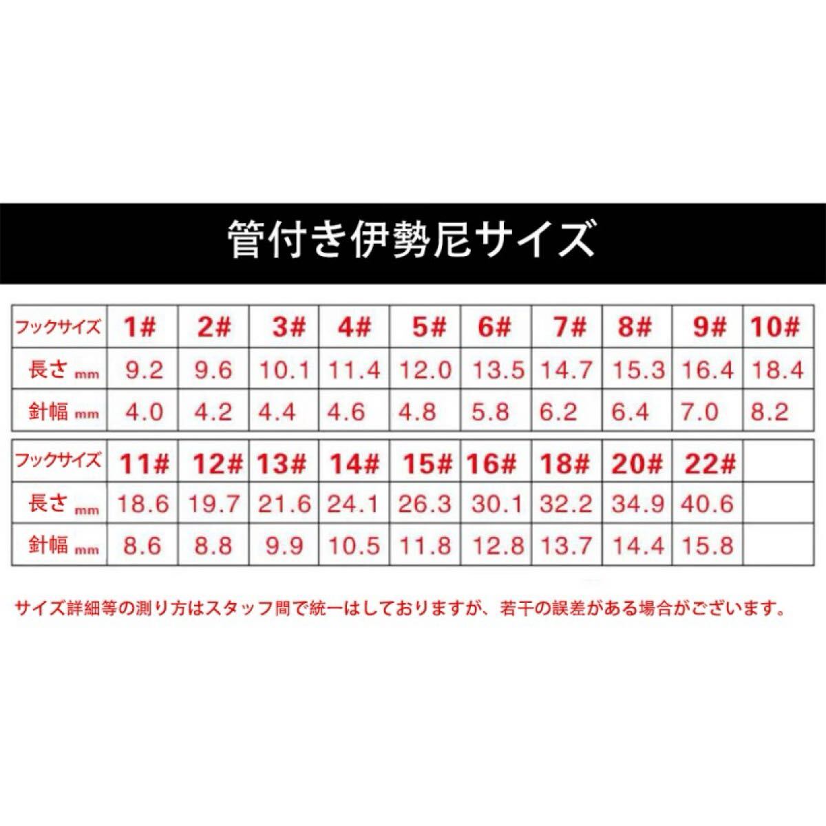 管付き伊勢尼　　22号　50本_画像2
