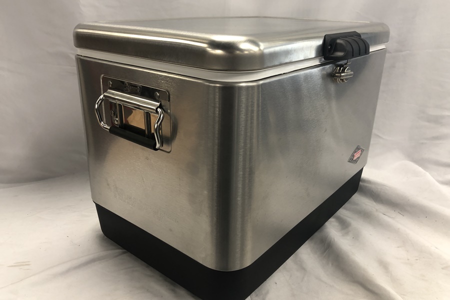【送料無料】東京)◇Coleman コールマン スチールベルト クーラー 54QT カバー付き_画像5