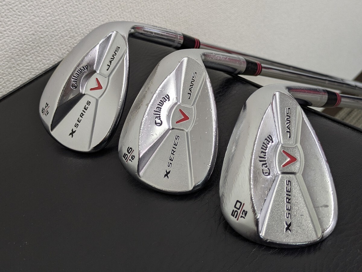 Callaway Jaws X ウェッジ まとめセット　50/56/64 キャロウェイ ジョーズウェッジ _画像1