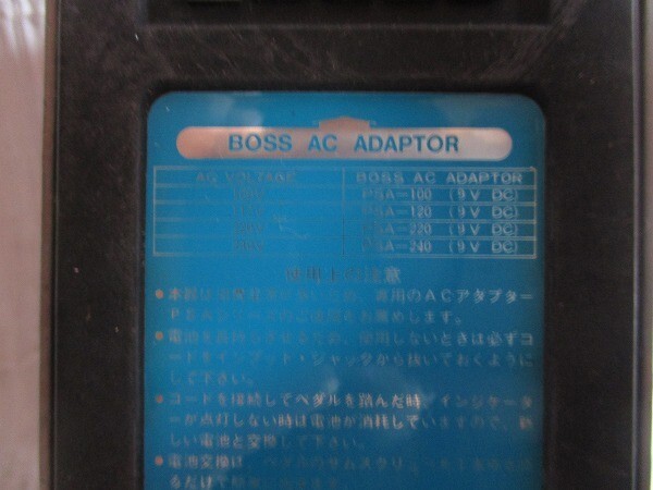 A51 BOSS SUPER Chorurus CH-1 現状品_画像3