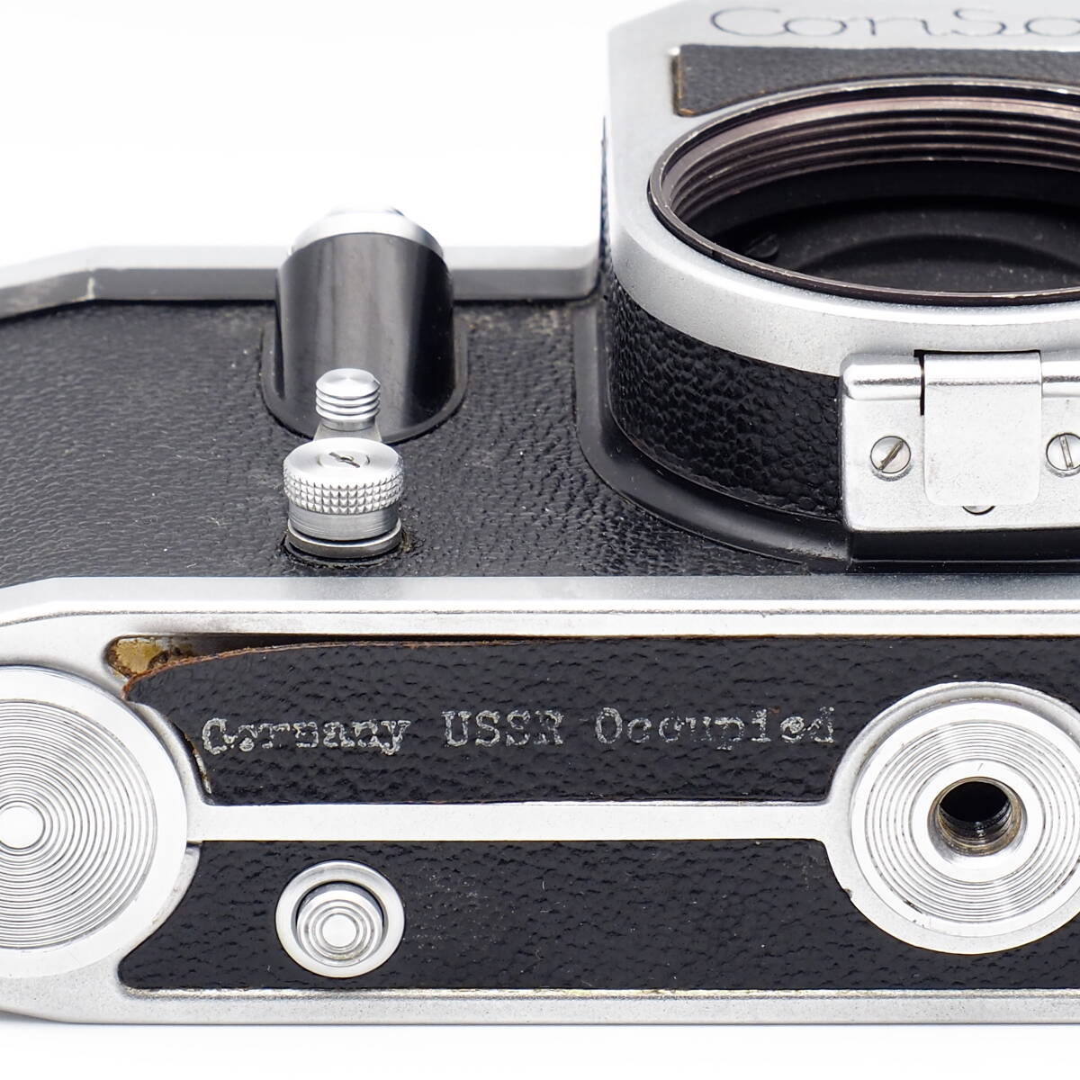 Contax D Consol Germany USSR Occupied 表記 ペンタコン マーク B:No.260234 ZEISS IKON VEB PENTACON ヴィンテージ・ジャンク・歴史遺産_画像9