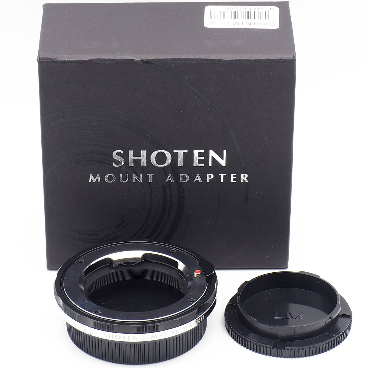 Leica M → LEICA/LUMIX/SIGMA L マウントヘリコイド付 アダプター SHOTEN LM-LSL M BLACK 繰り出し5mm 近接可能 焦点工房 お買い得!_画像1