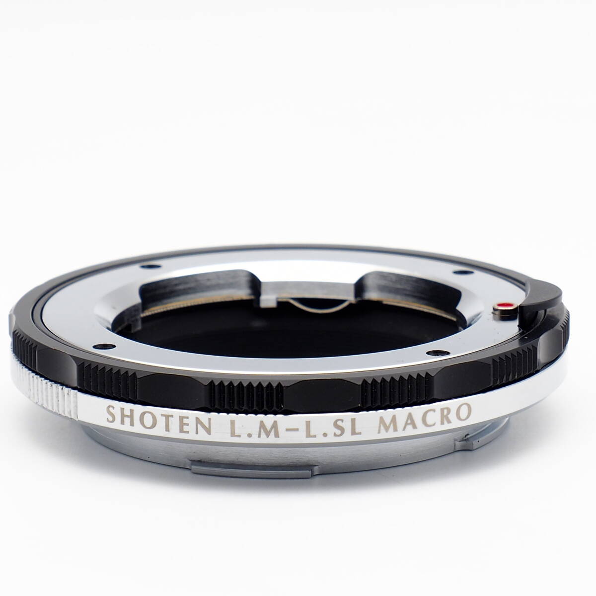 Leica M → LEICA/LUMIX/SIGMA L マウントヘリコイド付 アダプター SHOTEN LM-LSL M BLACK 繰り出し5mm 近接可能 焦点工房 お買い得!_画像3