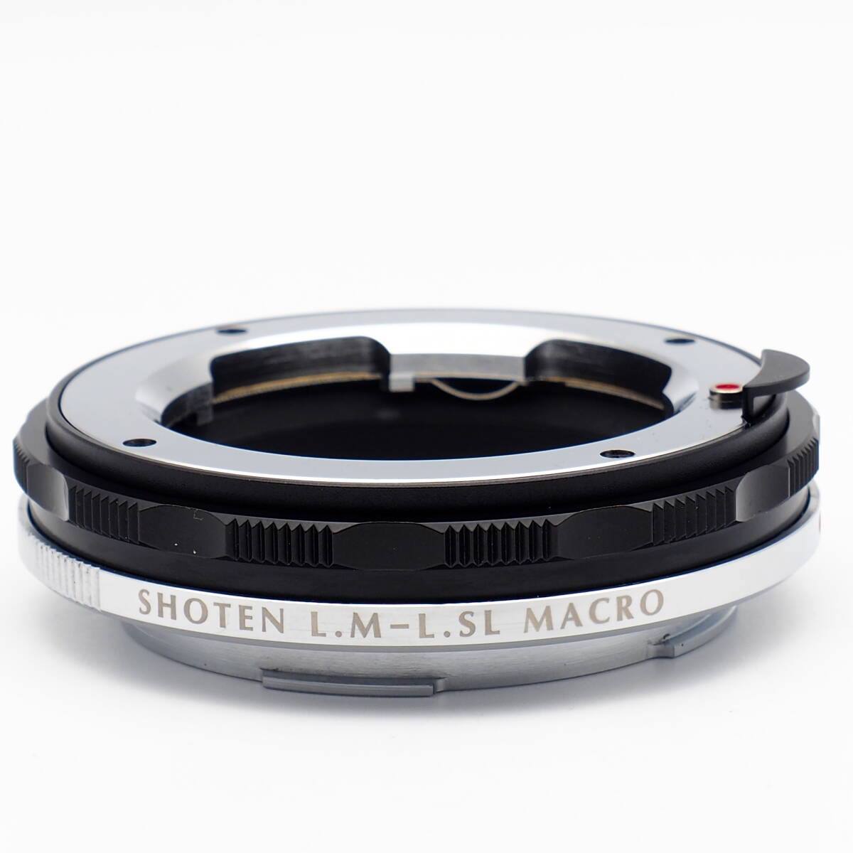 Leica M → LEICA/LUMIX/SIGMA L マウントヘリコイド付 アダプター SHOTEN LM-LSL M BLACK 繰り出し5mm 近接可能 焦点工房 お買い得!_画像4