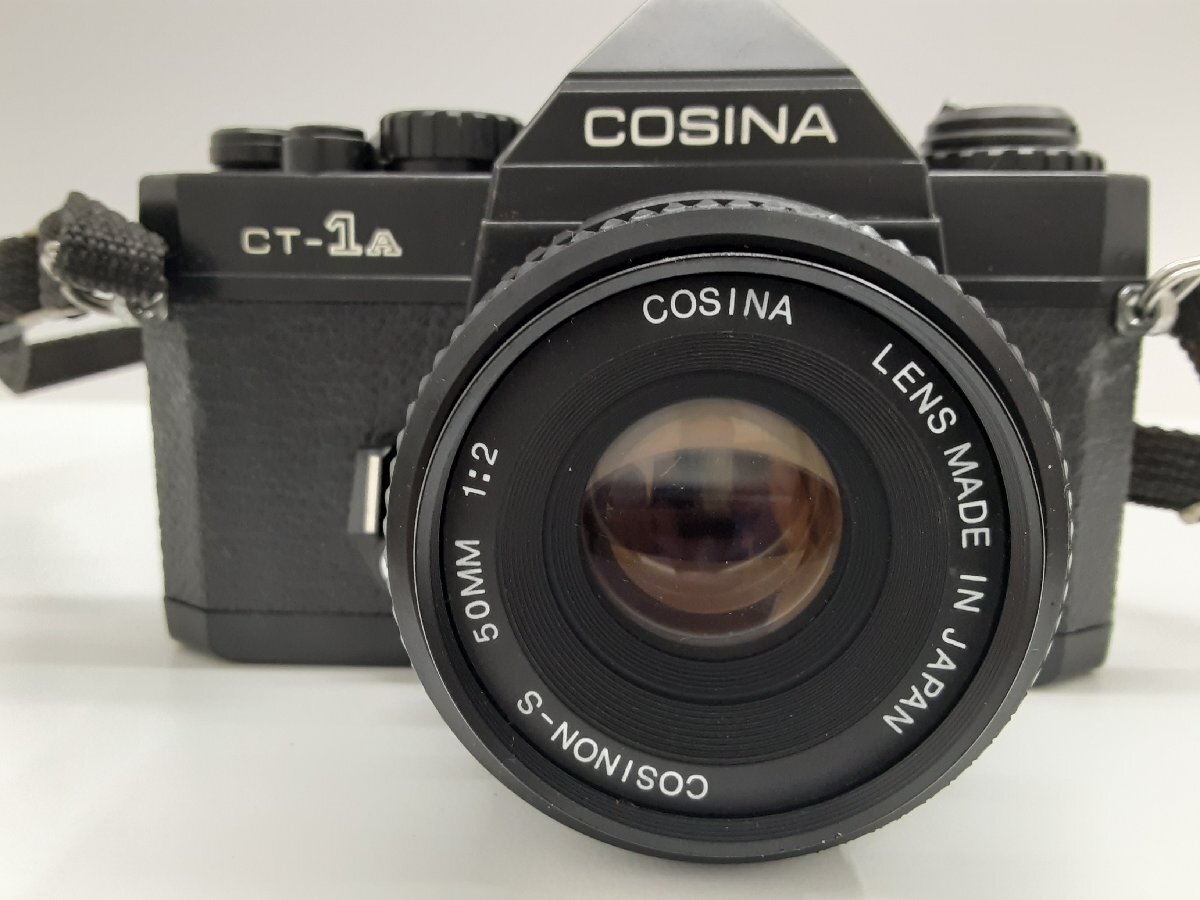 ★ コシナ COSINA CT-1Aフィルムカメラ 50MM 1:2 動作未確認 ジャンク【中古】 dgs4734_画像3