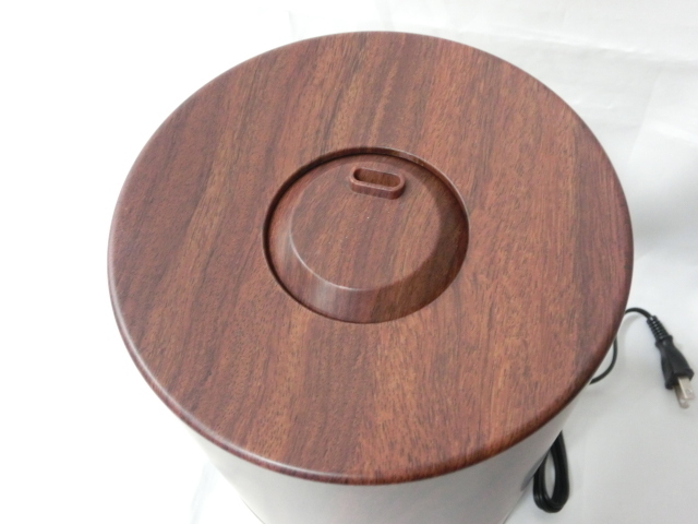 ★スリーアップ Three up Float フロート L HFT-1516 / 1517 超音波式 アロマ 加湿器 ミスト ダーク ウッド ほぼ 未使用【dgs2244】_画像3