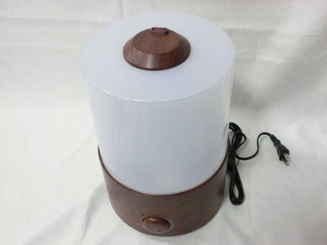 ★スリーアップ Three up Float フロート L HFT-1516 / 1517 超音波式 アロマ 加湿器 ミスト ダーク ウッド ほぼ 未使用【dgs2244】_画像4