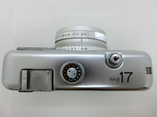 ★ヤシカ YASHICA Half17 PM YASHINON 1:1.7 F3.2cm レンジファインダー コンパクトフィルムカメラ 動作未確認 ジャンク【中古】{dgs2165_画像2