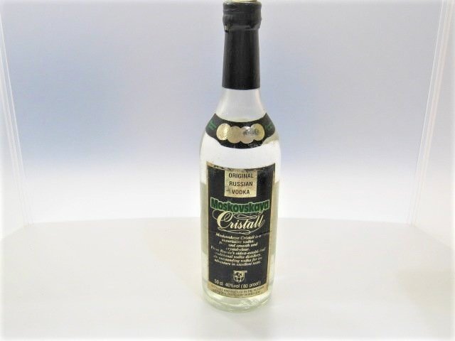 ★【古酒】モスコフスサカ Moskovskaya ウォッカ 500ml/40％【未開封】｛sk2562｝_画像1