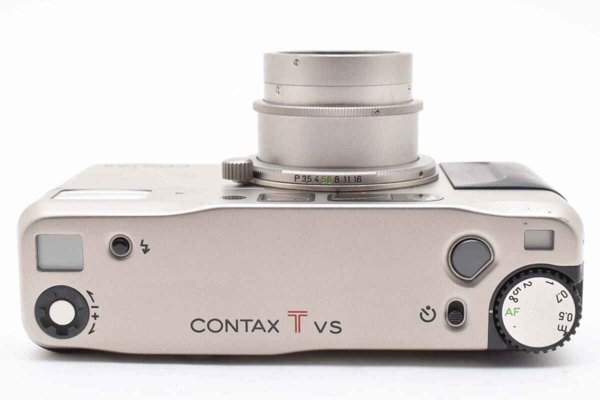 美品 Contax T VS 35mmコンパクトフィルムカメラ ケース付 コンタックス 247_画像6