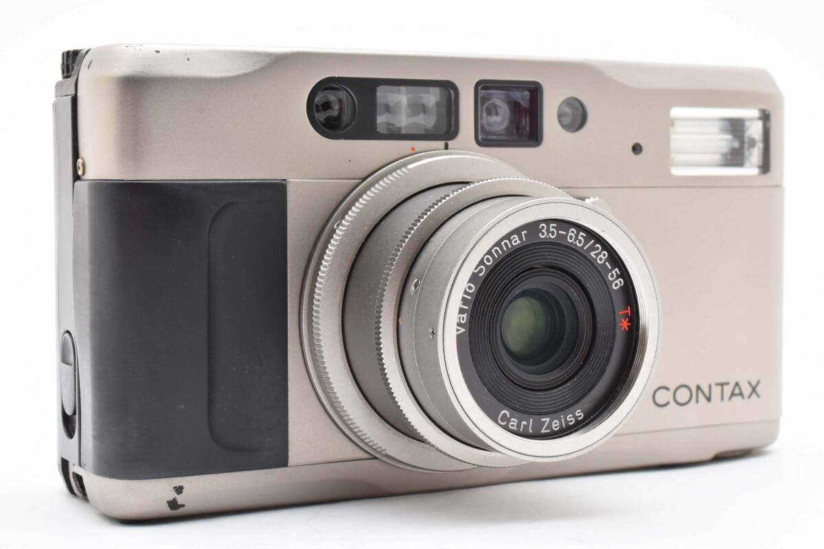 美品 Contax T VS 35mmコンパクトフィルムカメラ ケース付 コンタックス 247_画像4