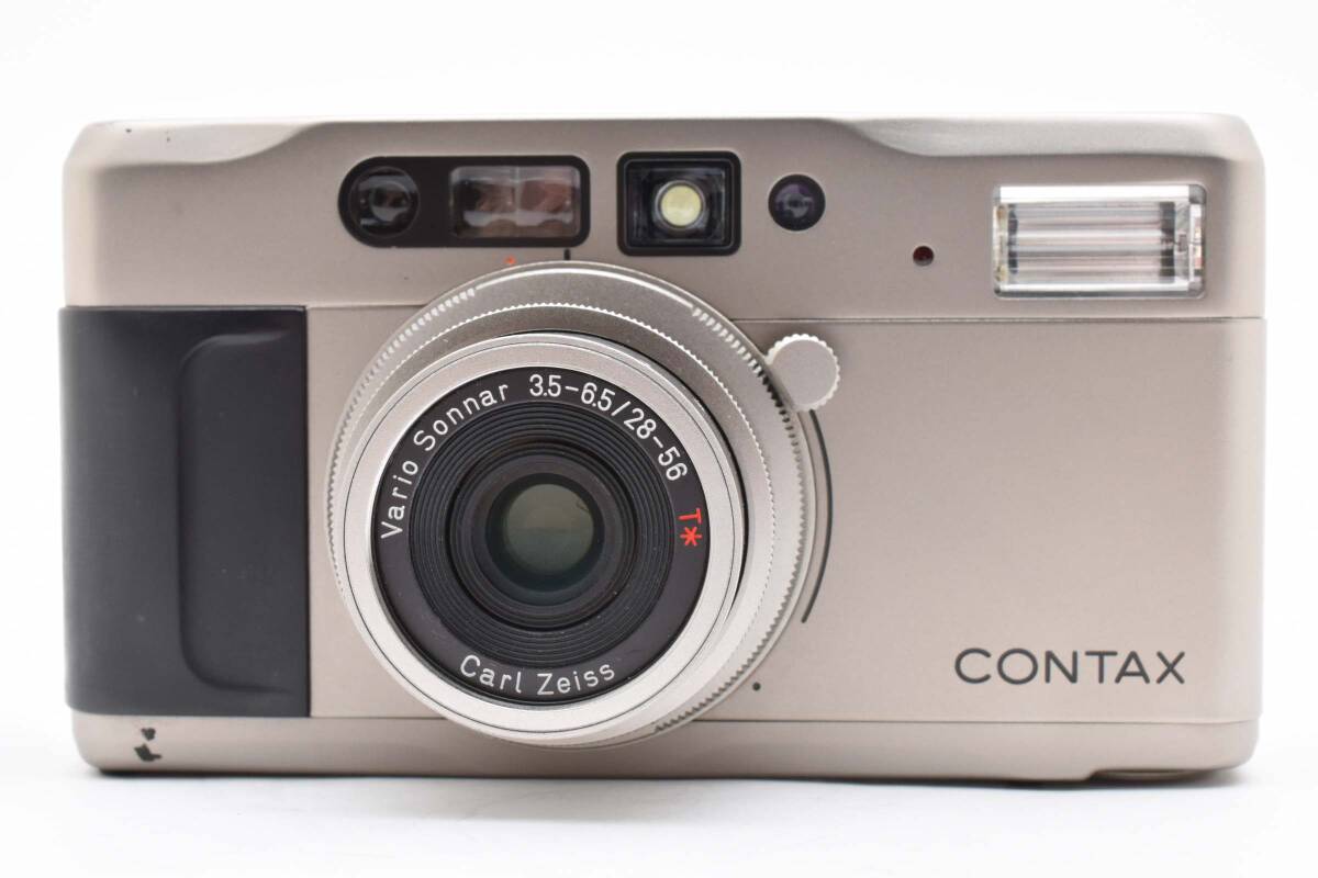 美品 Contax T VS 35mmコンパクトフィルムカメラ ケース付 コンタックス 247_画像3