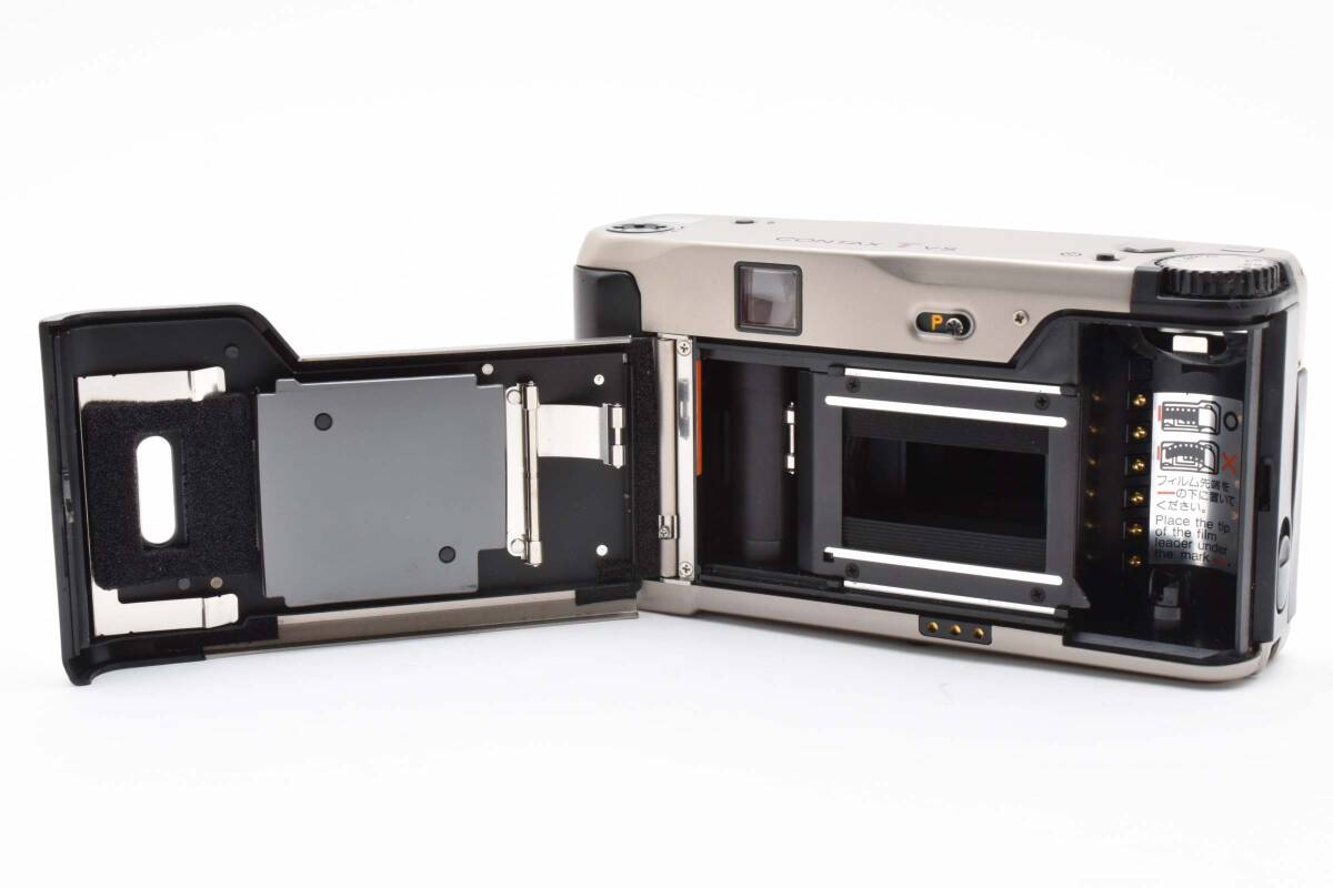 美品 Contax T VS 35mmコンパクトフィルムカメラ ケース付 コンタックス 247_画像8