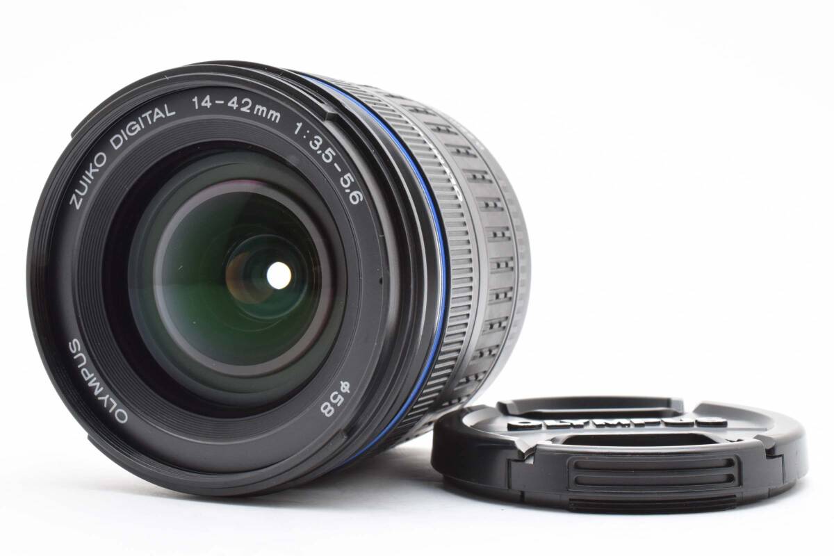 オリンパス ズイコー デジタルカメラレンズ 14-42mm f3.5-5.6 ブラック Olympus 270_画像1