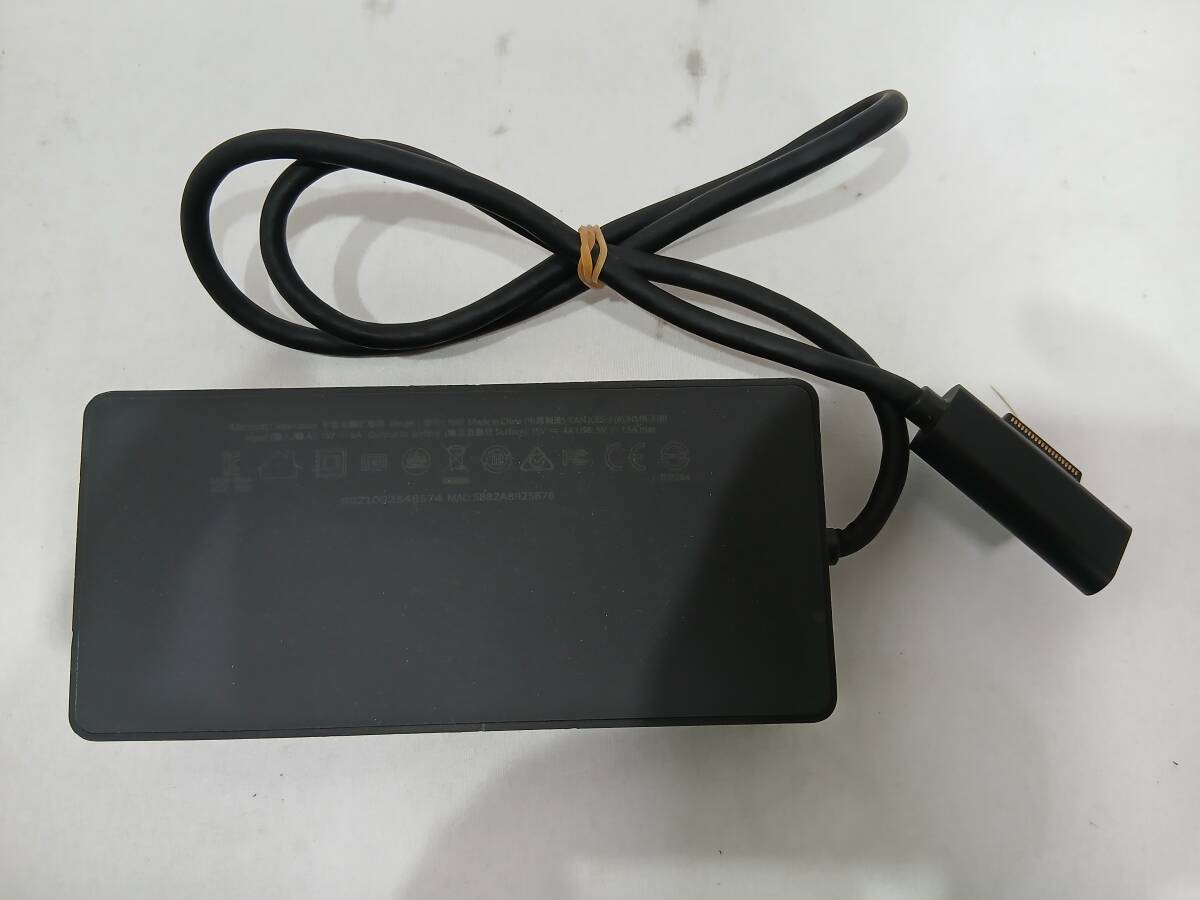 【動作未確認 1セット】Microsoft Surface Dock model:1661 専用ACアダプター model:1749 ドッキングステーション ★_画像4