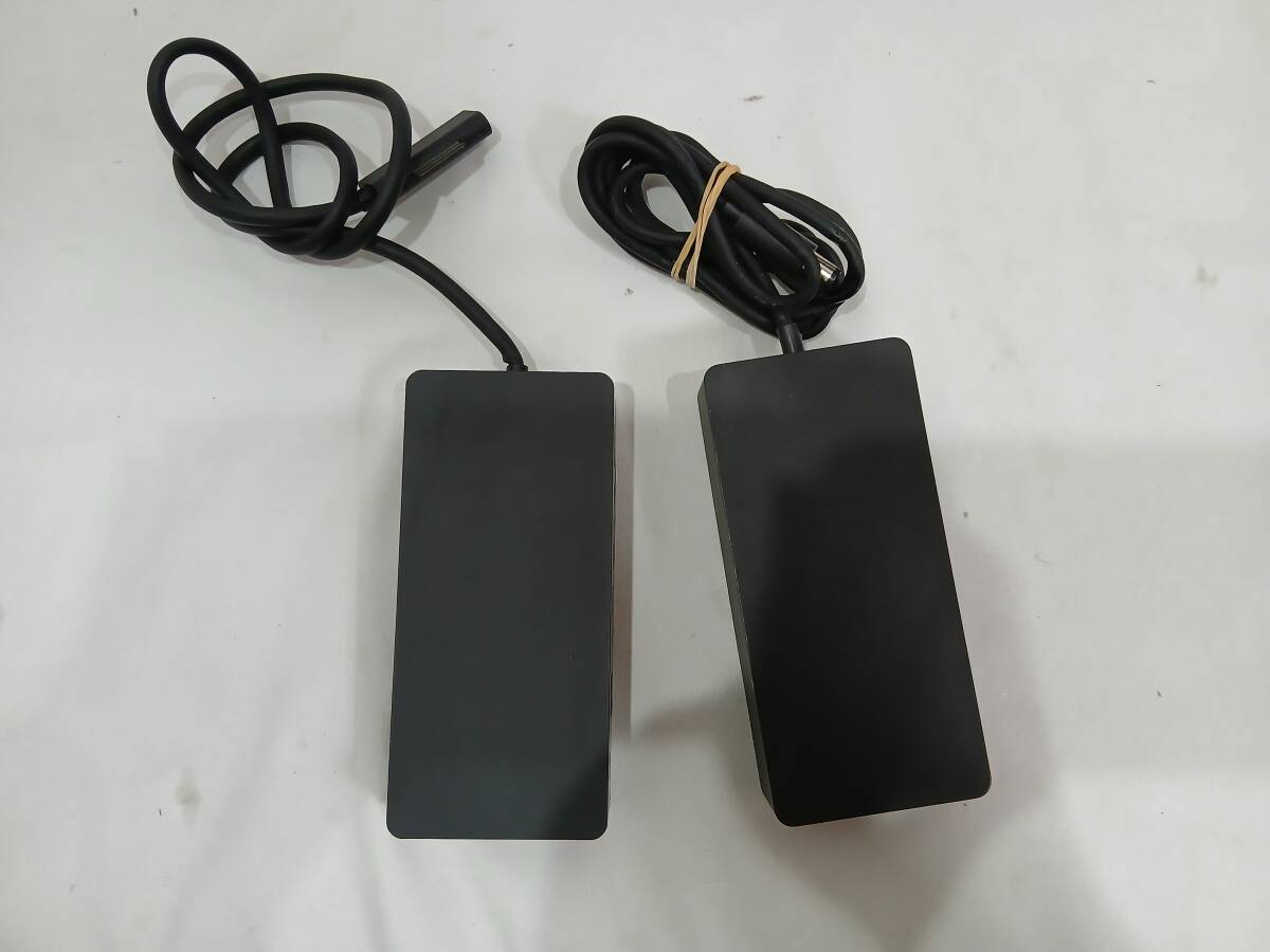 【動作未確認 1セット】Microsoft Surface Dock model:1661 専用ACアダプター model:1749 ドッキングステーション ★_画像1