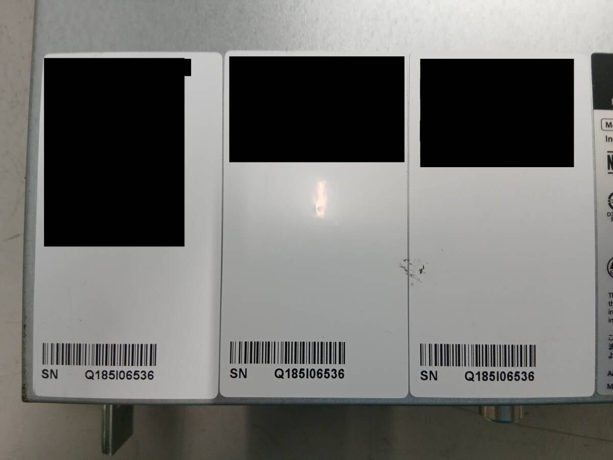 【通電確認済み】QNAP TES-1885U HDD欠品 本体初期化済 鍵無し 管理番号D-2073 ★_画像2