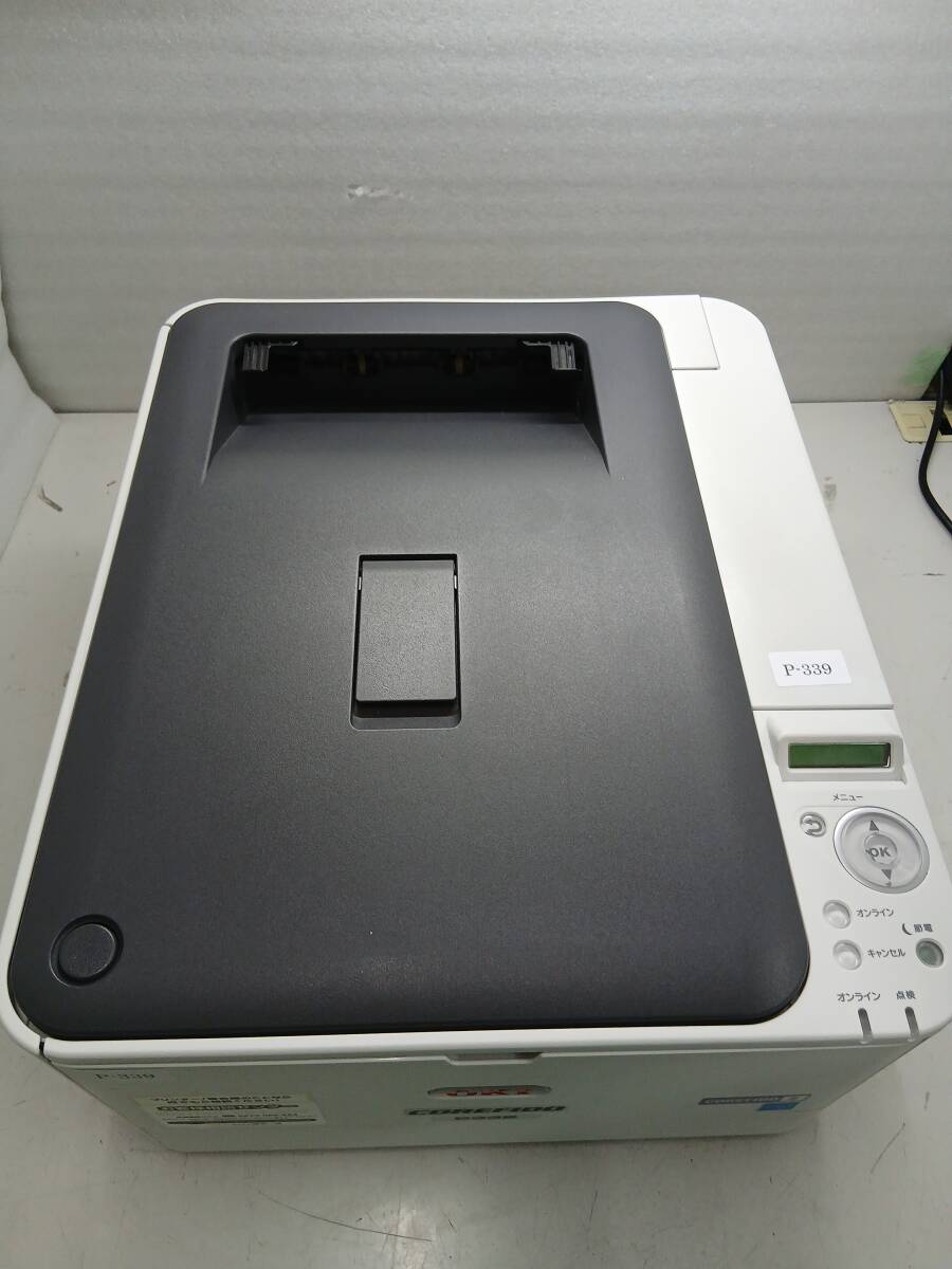 OKI 沖データ COREFIDO2 C332dnw カラーレーザーLEDプリンター 無線LAN カウンター総数71849 管理番号P-339 ★_画像2