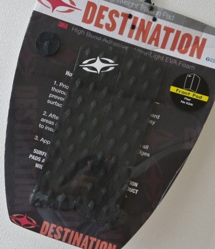 クリックポスト送料無料 DESTINATION ディスティネーション FRONT PAD フロントパッド デッキパッド ブラック 黒_画像2