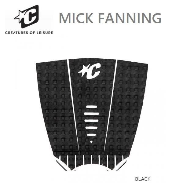 定形外郵便送料無料 CREATURES OF LEISURE クリエイチャー デッキパッド MICK FANNING BLACK ブラック ミック・ファニング_画像1