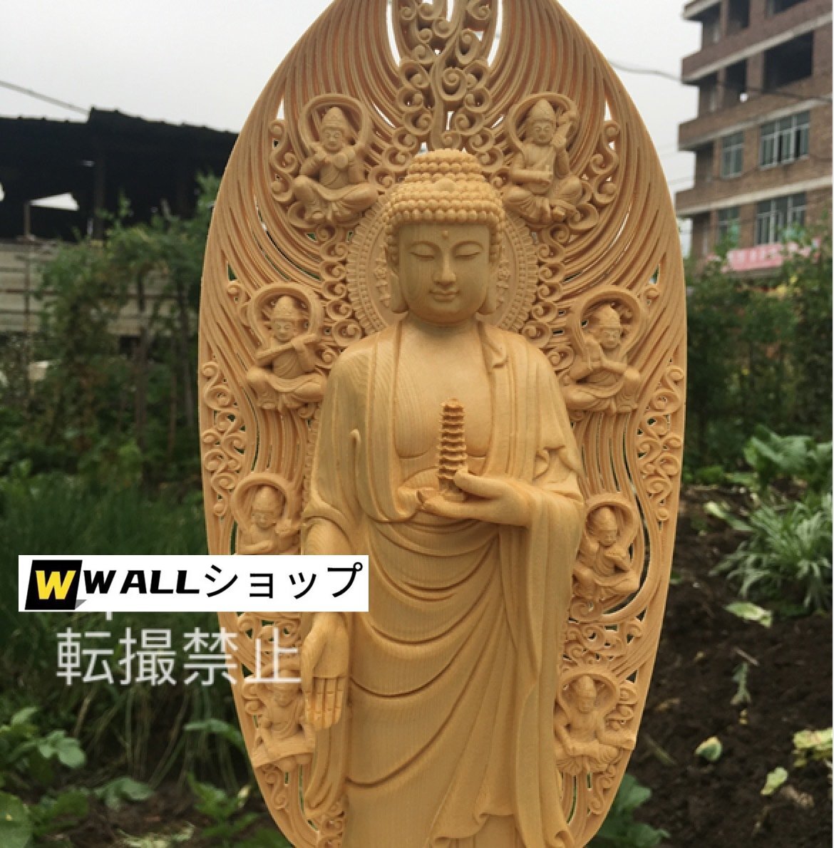  восток person три .. изображение общий кипарисовик туполистный материал буддизм изобразительное искусство точный скульптура изображение Будды ... отделка товар высота 43cm