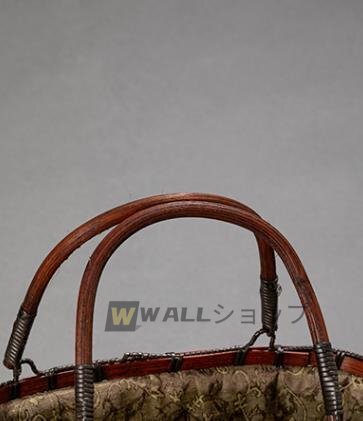 店長特選★新入荷★職人手作り 竹編みバッグ 竹細工 竹編包 收納 竹製品 小物入れ籠 ハンドバッグ_画像5