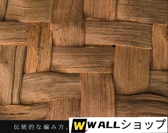 新入荷★高品質★職人手編み　嵐編み　網代編み　山葡萄籠バッグ_画像7