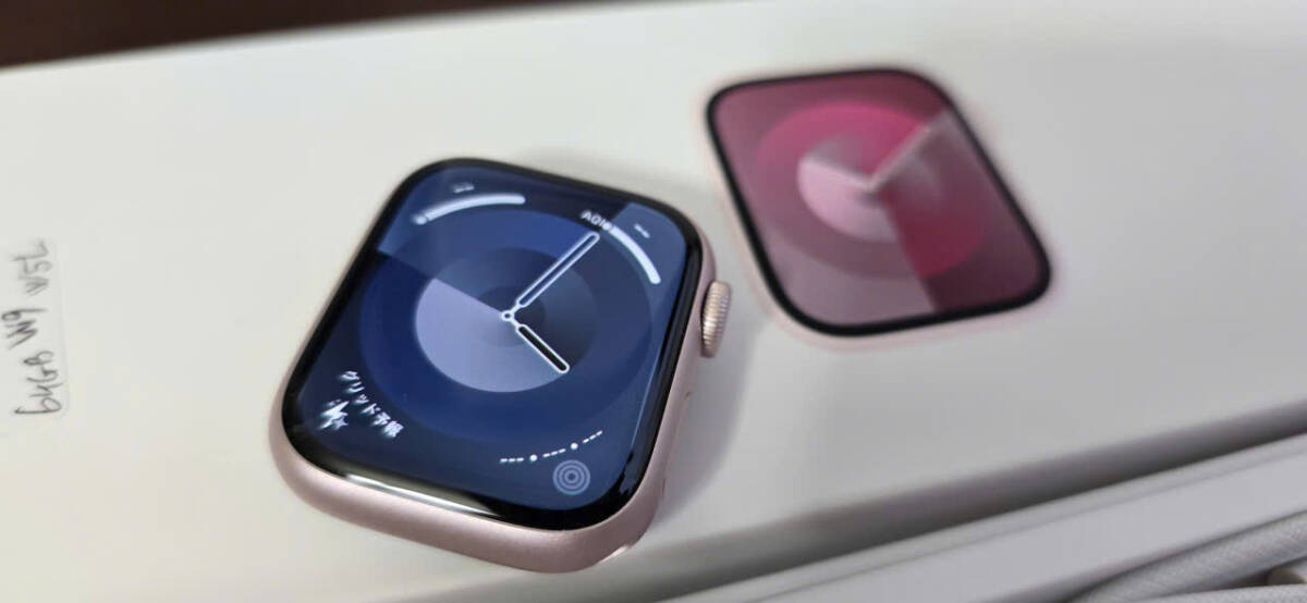 T59 超美品 A2978 Apple Watch Series 9 GPS Alumium 41mm 64GB (9th gen) バッテリー100％ スマートウォッチ 保証期限: 2026年9月30日_画像4