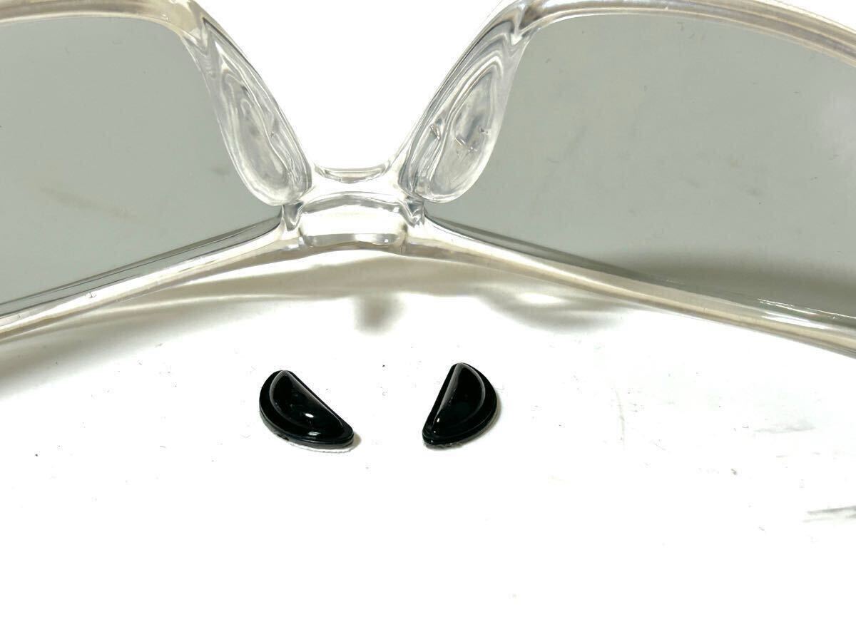  【送料無料特価】偏光調光スポーツサングラス ブラック×トランスペアレント新品 《ゆうパケット発送/サイクリング/マルチスポーツ》_画像6