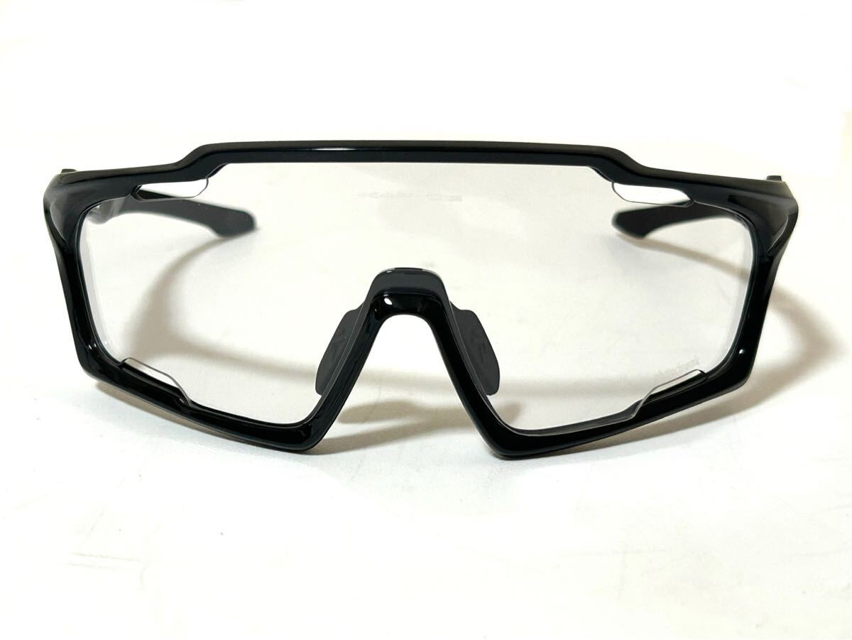 【送料無料特価】KAPVOE KE-X70 調光クリア→スモーク ブラック新品未使用《スポーツサングラス/自転車用サングラス/カプヴォエ》 _画像3
