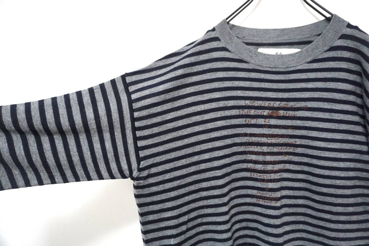 ピュアルセシン 刺繍がポイント ウールブレンドゆるニットソー ②_画像3