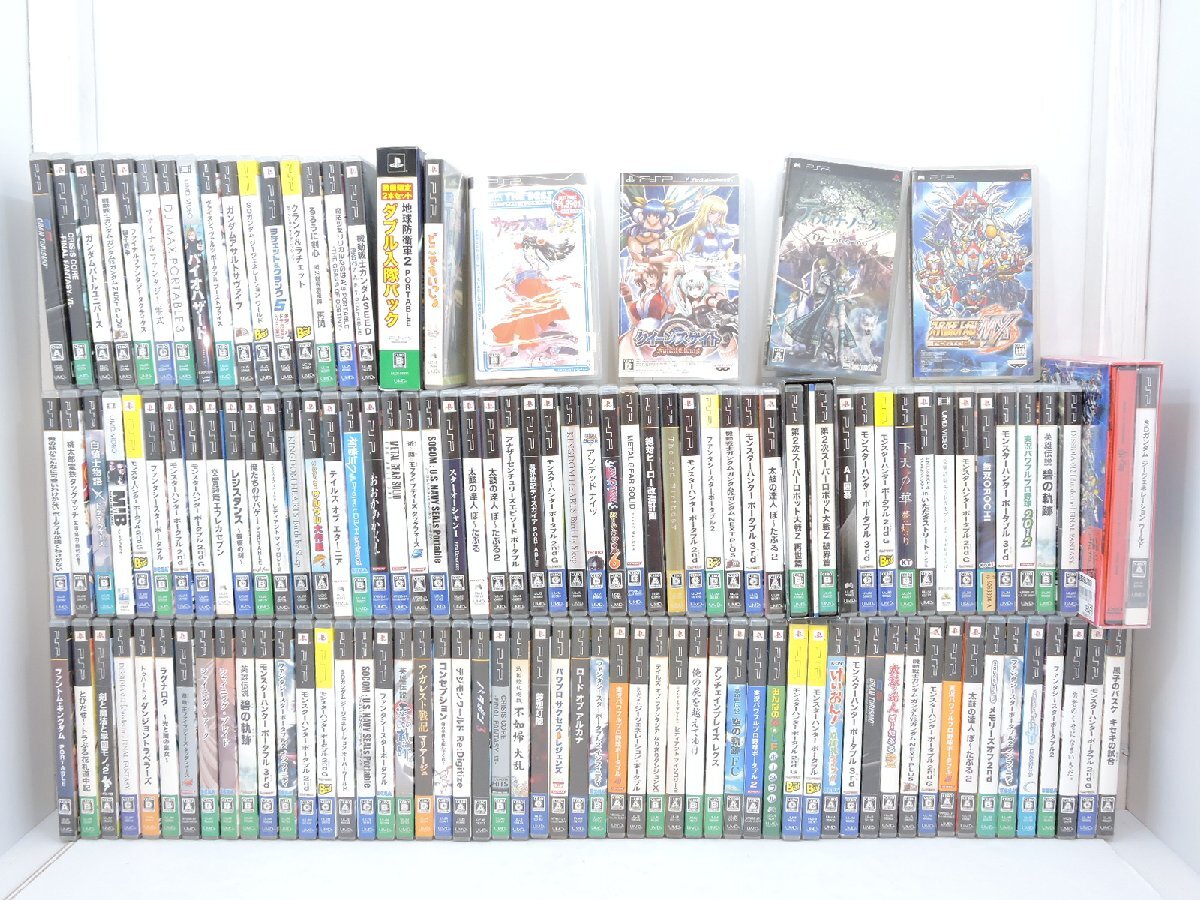 PSP ソフト まとめ スーパーロボット大戦MX クイーンズゲイト ティルナノーグ サクラ大戦1&2 俺たちのサバゲー 他 ジャンク品[B028I047]_画像1