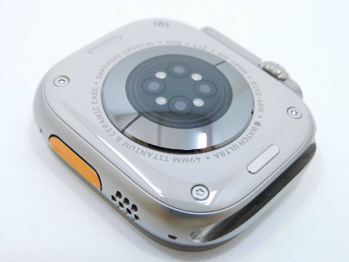 [ прекрасный товар ]Apple Watch Ultra 2 GPS+Cellular 49mm титан кейс / midnight Ocean частота MREH3J/A A2986 с футляром [B176T701]