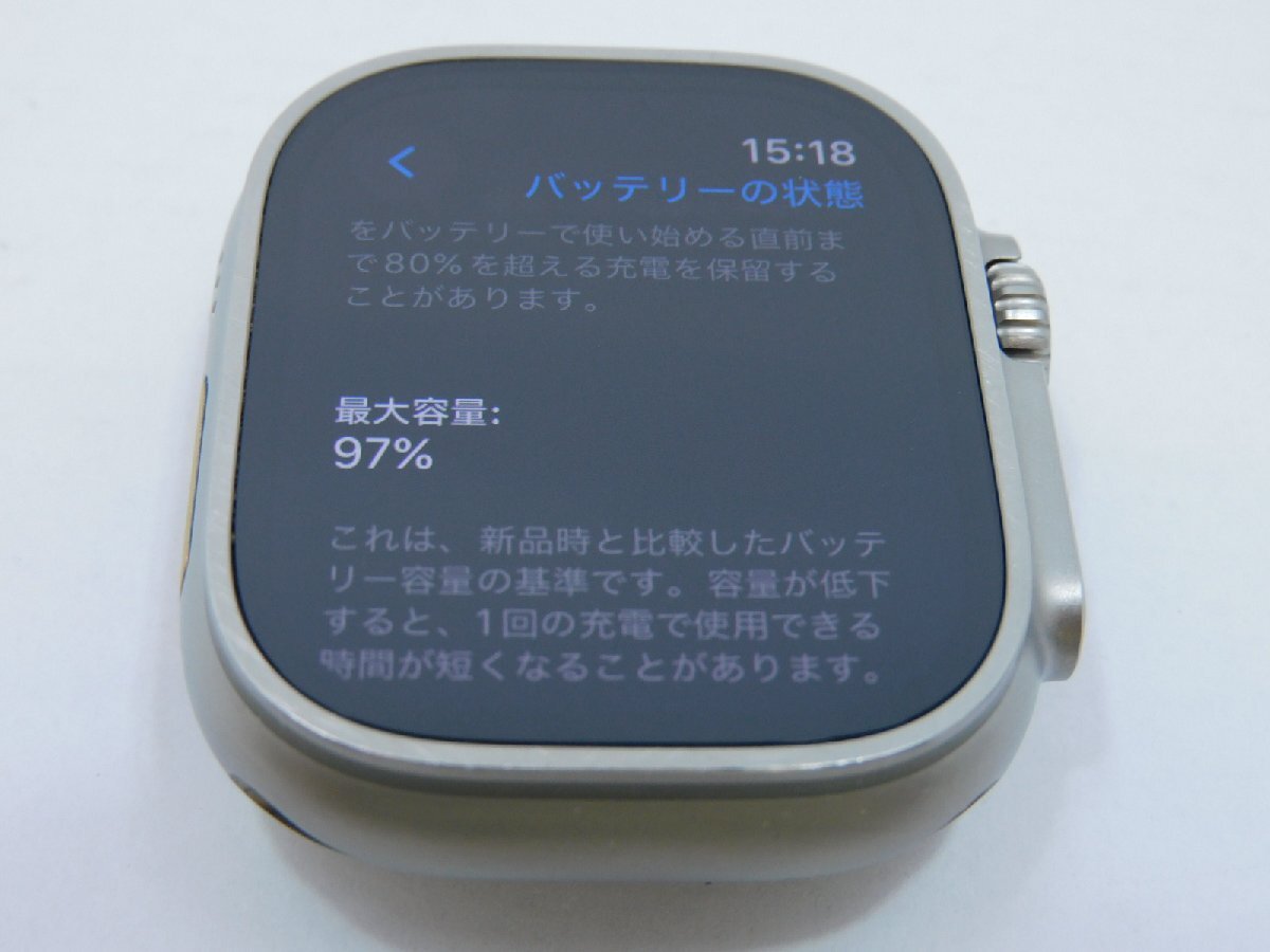 [ прекрасный товар ]Apple Watch Ultra 2 GPS+Cellular 49mm титан кейс / midnight Ocean частота MREH3J/A A2986 с футляром [B176T701]