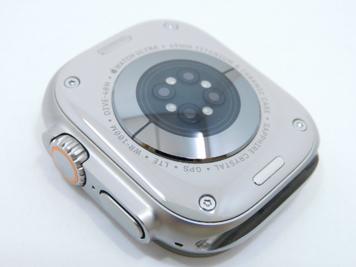 [ прекрасный товар ]Apple Watch Ultra 2 GPS+Cellular 49mm титан кейс / midnight Ocean частота MREH3J/A A2986 с футляром [B176T701]