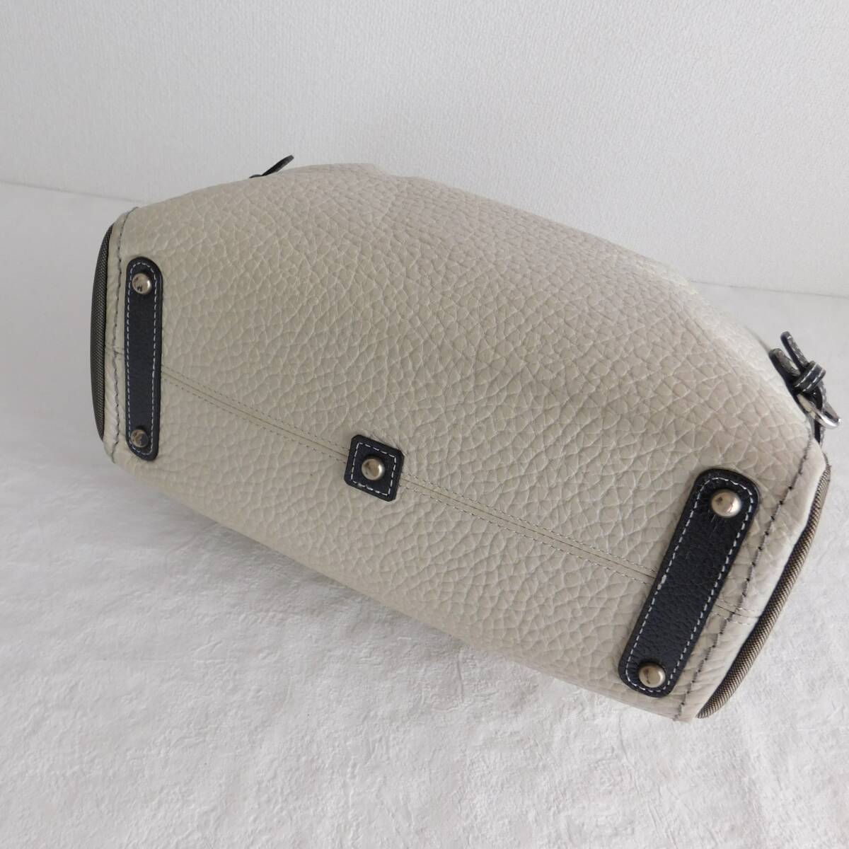 PELLE BORSA★ペレボルサ★新品同様★牛革★トートバッグ★4万円★E173_画像6