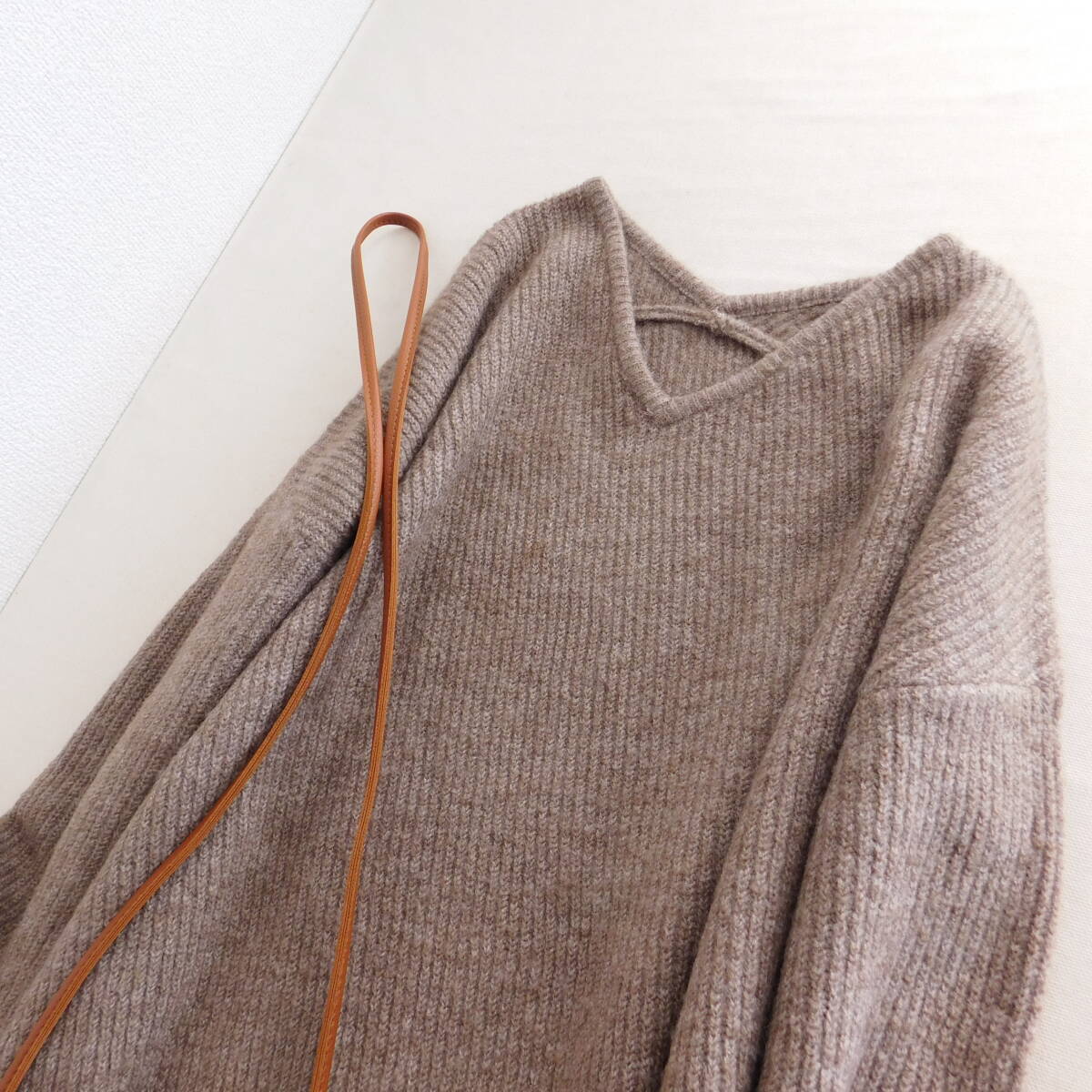 DoCLASSE★ドゥクラッセ★新品同様★ニットチュニック★E277_画像4