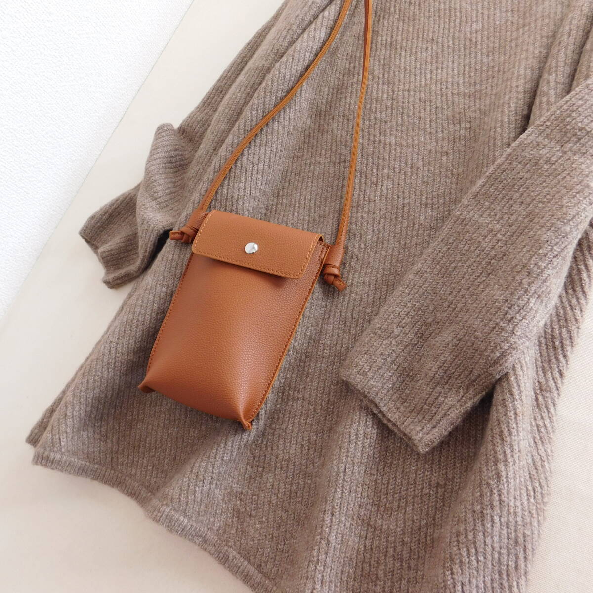 DoCLASSE★ドゥクラッセ★新品同様★ニットチュニック★E277_画像6