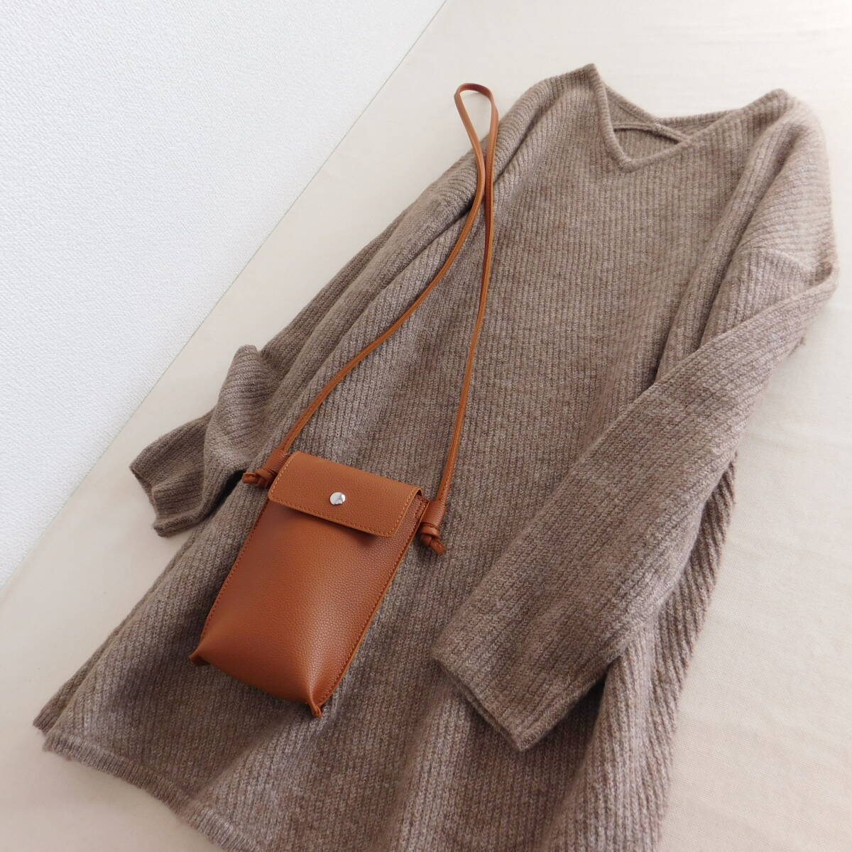 DoCLASSE★ドゥクラッセ★新品同様★ニットチュニック★E277_画像5