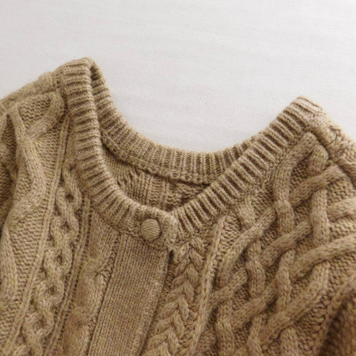 ROSE BUD★ローズバッド★１回着★ニットアウター★定価14850★E274_画像2