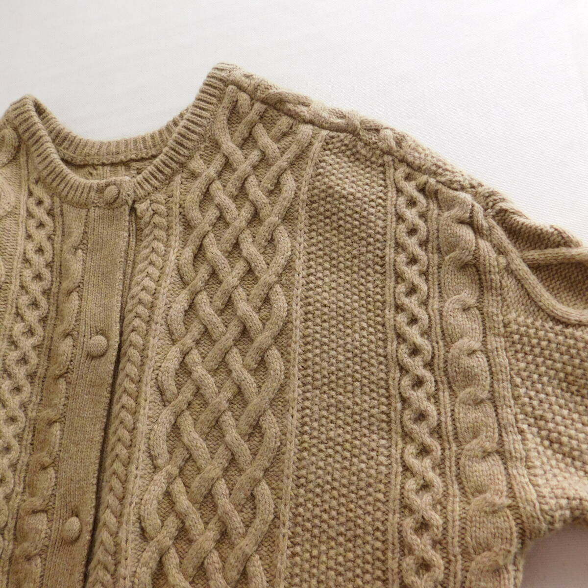 ROSE BUD★ローズバッド★１回着★ニットアウター★定価14850★E274_画像6