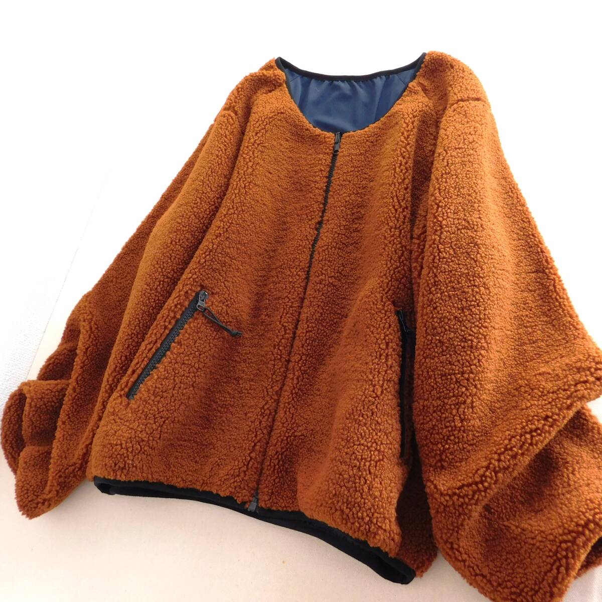 レイカズン★新品同様★ボアブルゾン★E306_画像1