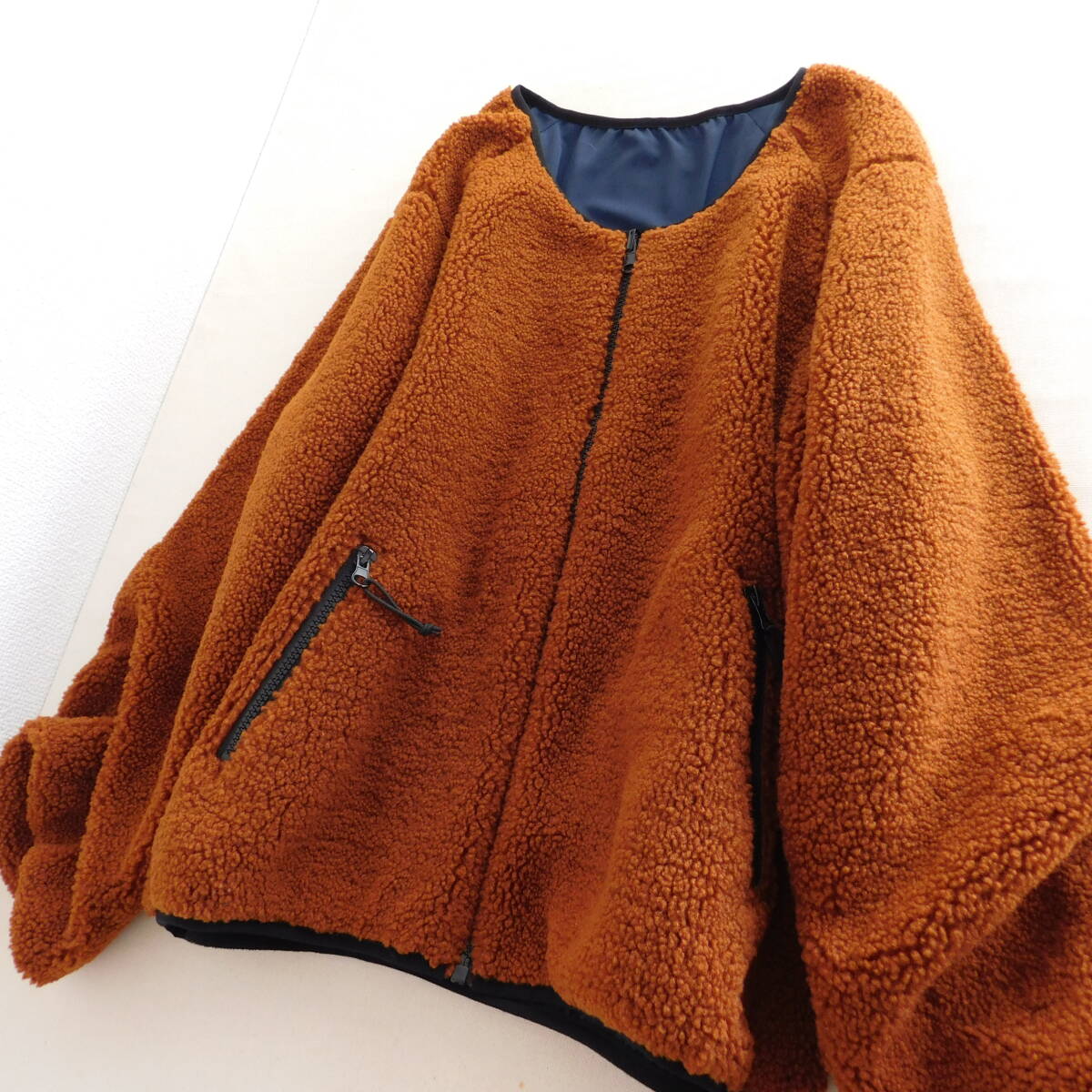 レイカズン★新品同様★ボアブルゾン★E306_画像7