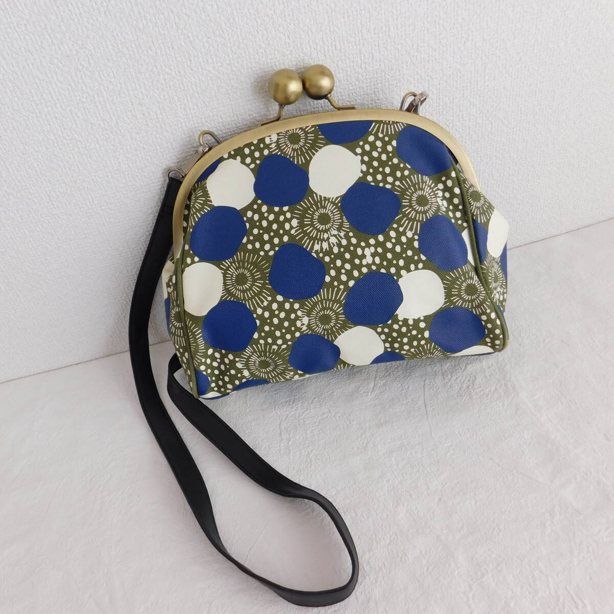 AYANOKOJI★あやの小路★京都★がま口ショルダーバッグ★３点以上は送料無料★E343_画像1